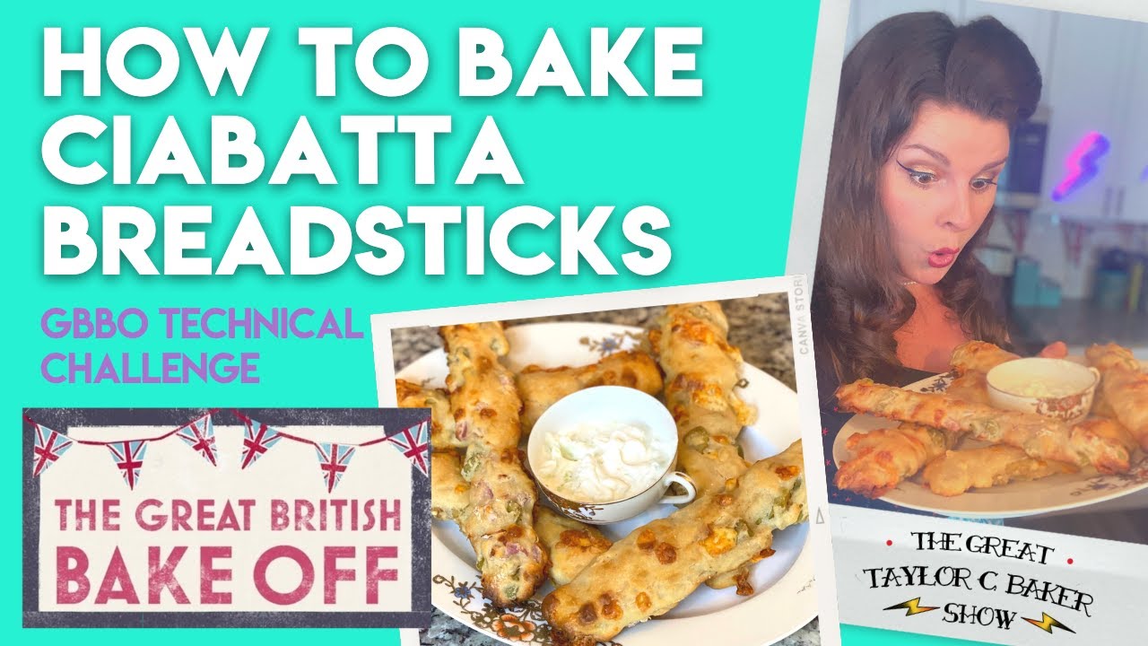 The Great British Bake Off | Paul Hollywood's Ciabatta Breadsticks | GBBO  Technical Challenge - YouTube