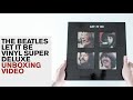 The Beatles / Let It Be 5LP vinyl super deluxe unboxing