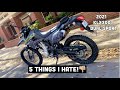 5 Things I Hate About My 2021 Kawasaki KLX300 Dual Sport!