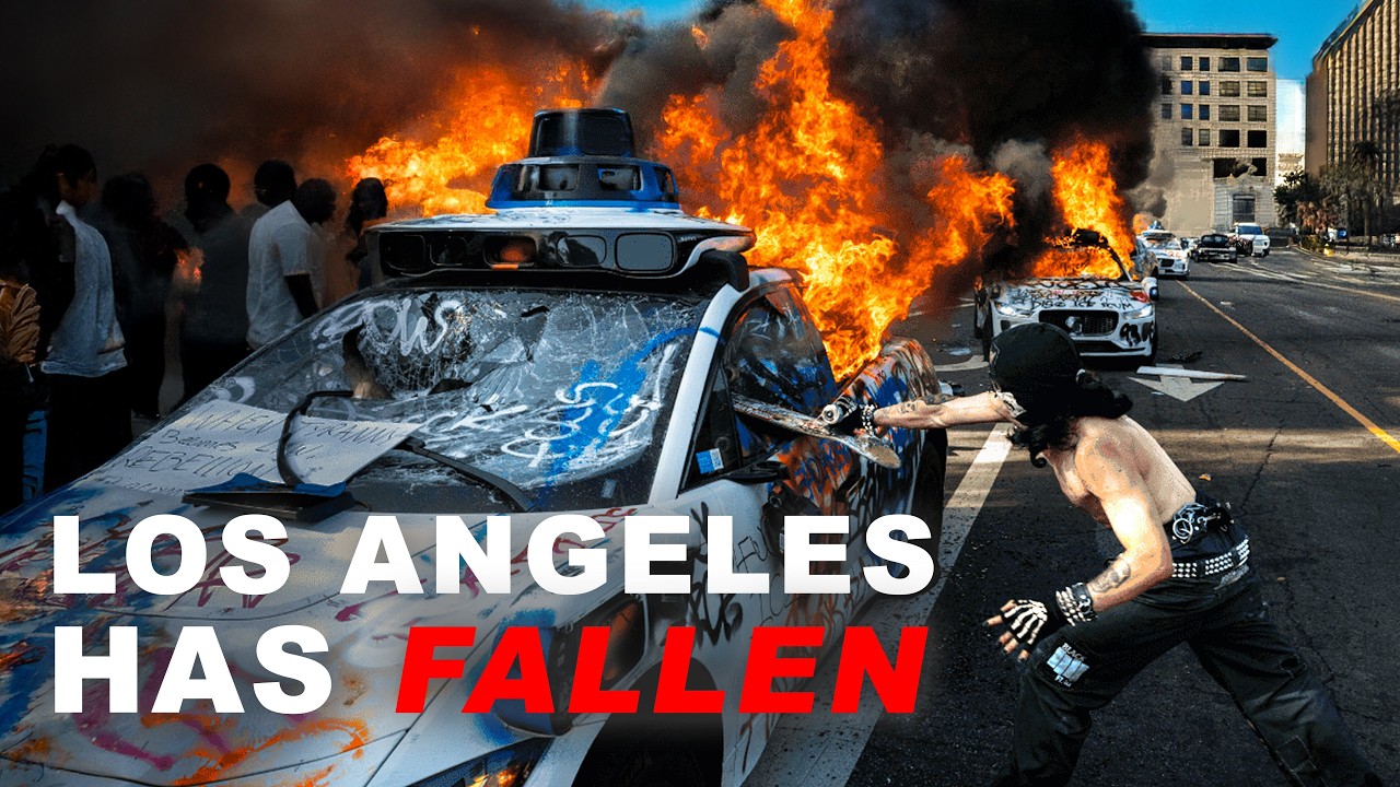 Las Angela's Riot Los Angeles Riots - YouTube