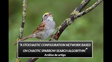 A stochastic configuration network based on chaotic sparrow search algorithm - Análise de artigo