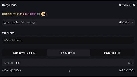 GMGN Copy Trade Setup: Fixed, Max or Ratio?