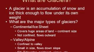 GS 106 Week 6 Video 1