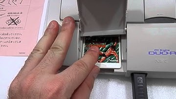 PC Engine Duo R + 4 Games