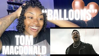 Tom MacDonald- Balloons (Official Video) REACTION | I LOVE THE VULNERABILITY!
