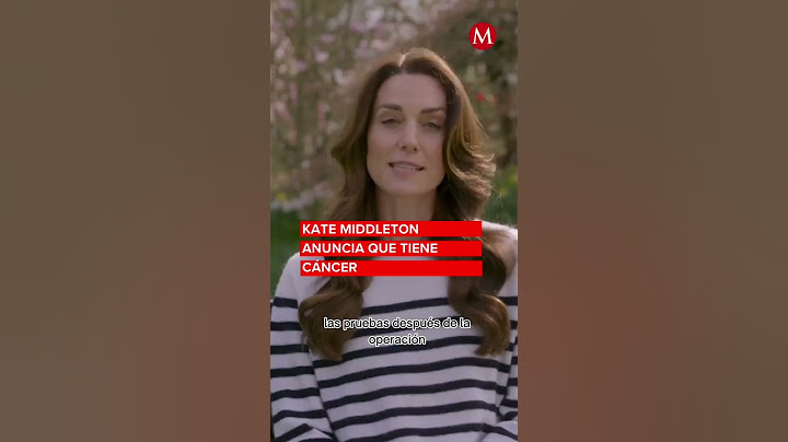 Kate Middleton anuncia que tiene cáncer #milenioshorts