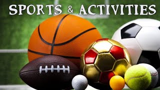 Sports & activities flashcardsالبطاقات التعليمية الخاصة بالرياضة والأنشطة