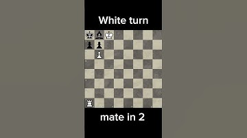 Can you solve this tricky chess puzzle? #chess #checkmate #chesspuzzle