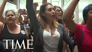 More Than 50 Protestors Opposing Kavanaugh's Confirmation Have Been Arrested | TIME