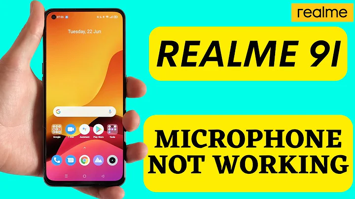 REALME 9I Microphone not working on calls and recording fix