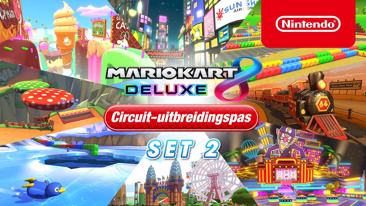 Octrooi Dertig Grote waanidee Mario Kart 8 Deluxe – Circuit-uitbreidingspas – Set 2 verschijnt op 4  augustus! (Nintendo Switch) - YouTube