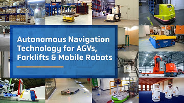 ANT driven by BlueBotics (2020) | Autonomous Navigation for AGVs, Forklifts & Mobile Robots