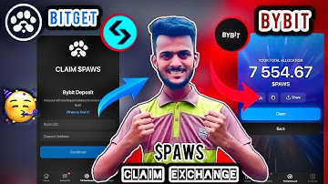 $PAWS MULTIPLE ACCOUNT SOLUTION || PAWS TOKEN CLAIM ON BYBIT || PAWS BYBIT DEPOIST ADDRESS