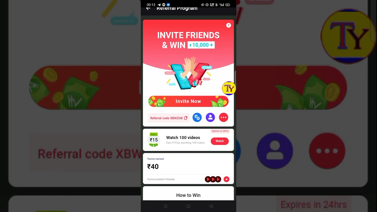 MX Takatak Refer & Earn unlimited