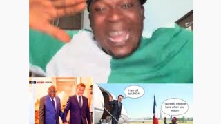 BREAKING: WATCH FRENCH PRESIDENT TINUBU VISITED LEFT HIM FRANCE TO ATTEND UNGA IN NEW YORK 