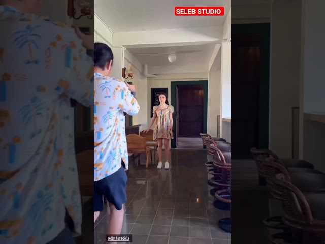 sicantik lagi Potoshoot #shorts #lovestorytheseries #giorginoabraham #yasminenapper class=