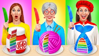 Me vs Grandma Cooking Challenge | Funny Kitchen Hacks by Multi DO Challenge