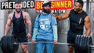 Elite Powerlifter Pretended to be a BEGINNER #9 | Anatoly GYM PRANK screenshot 1