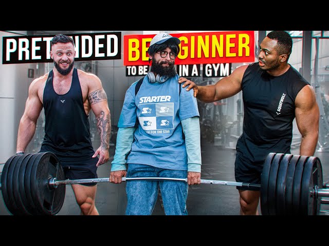 Elite Powerlifter Pretended to be a BEGINNER #9 | Anatoly GYM PRANK class=