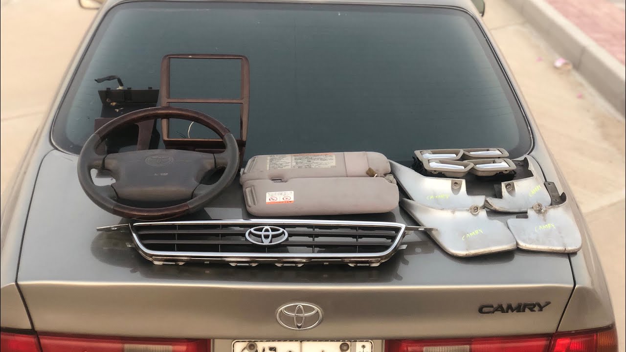 قطع #تجديد الكامري وخطوات التجديد✌🏻🇯🇵