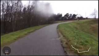 MTB op de weg 21-12-2014