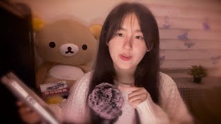 asmr in 🇰🇷🇨🇳🇨🇦 3 different languages (reading in 한국어, 中文, english)