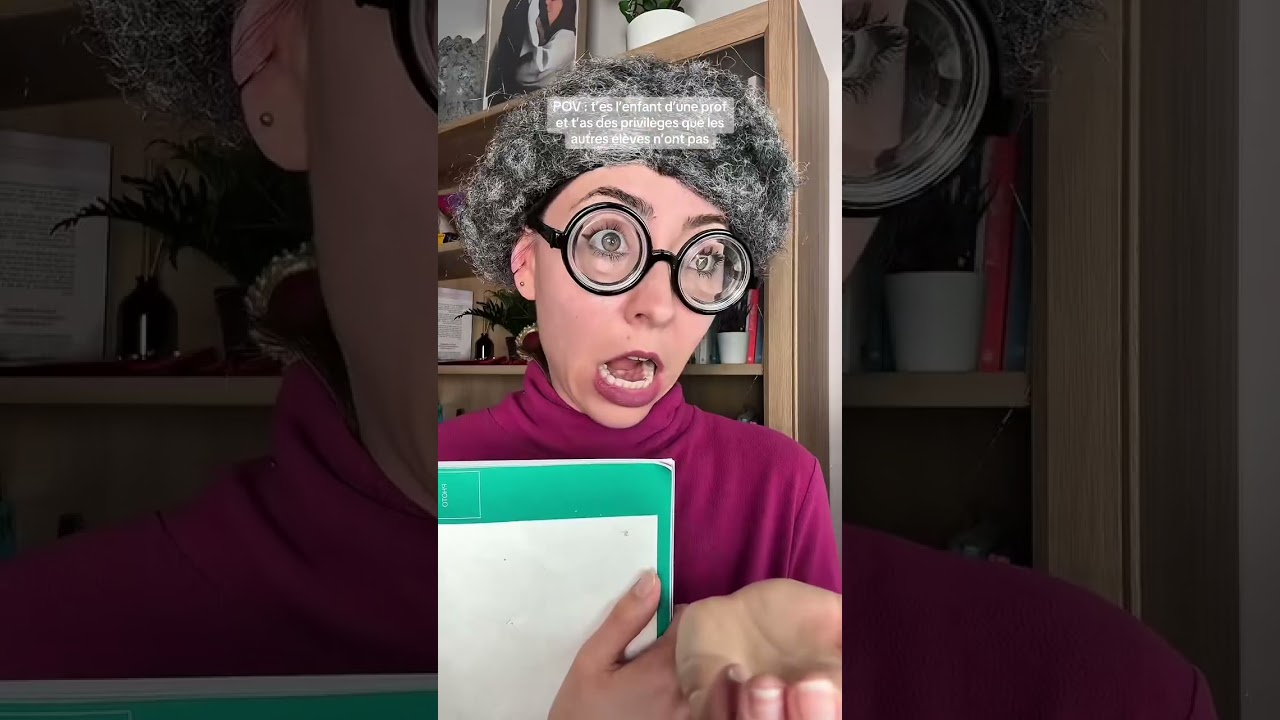 POV : T'es l'enfant d'une prof et tu as des privilèges que les autres enfants n'ont pas #foryou