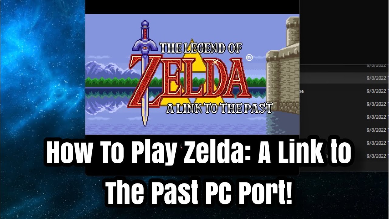 First Look at The Legend of Zelda: A Link to the Past PC Port with  Enhancements - TechEBlog