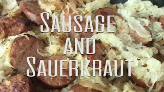 Martina Markota making Sausage and Sauerkraut with Selo Olive