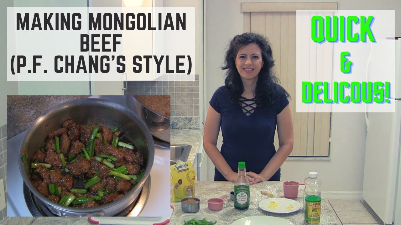 Mongolian Beef P F Chang S Style Youtube