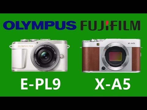 OLYMPUS PEN E-PL9 vs FUJIFILM X-A5