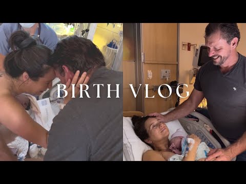 RAW & REAL  NATURAL BIRTH VLOG / UNMEDICATED ( 38 WEEKS )