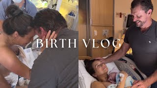 RAW \& REAL  NATURAL BIRTH VLOG \/ UNMEDICATED ( 38 WEEKS )