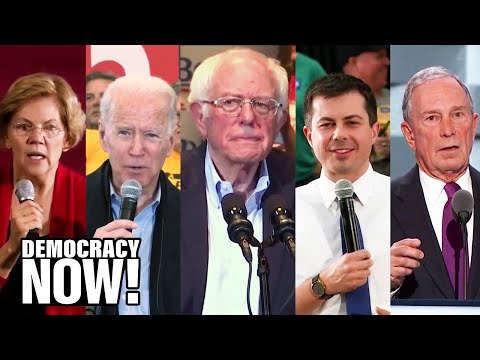 As Bernie Sanders Surges Ahead of Iowa Caucus, DNC Under Fire For Changing Rules to Help Bloomberg