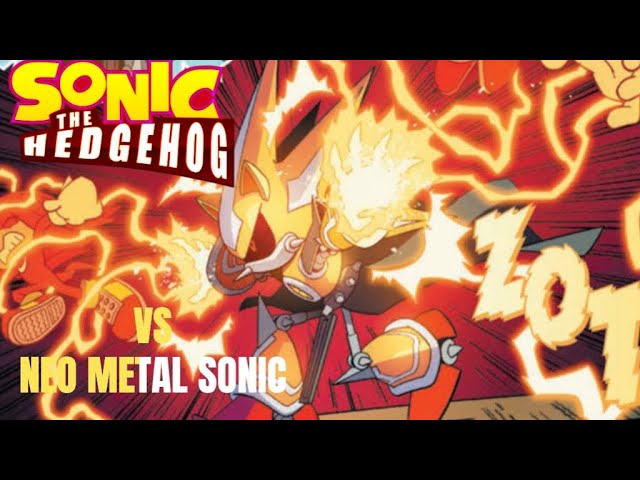 Sonic Comic Dub - Sonic & Knuckles VS Neo Metal Sonic! (IDW Sonic