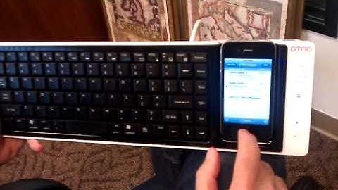 Quick sneak peek of the new WOW-Keys Keyboard for your iphone: From OMNIO
