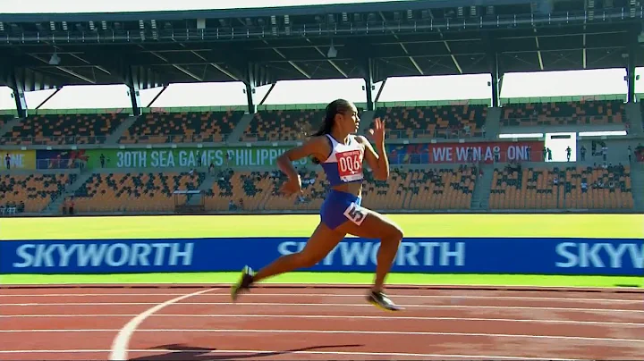 Kristina Knott sets a new SEA Games record in the ...