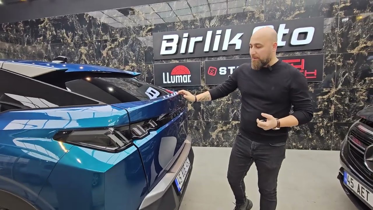 2025 Peugeot 3008 //LLumar Cam Filmi, LLumar PPF Boya Koruma Filmi, Ayak Sensörlü Otomatik Bagaj