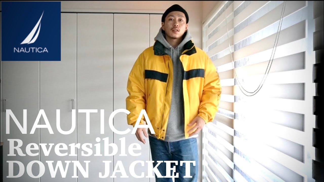 【NAUTICA】古着で買ったノーティカのダウンが最高でした。【ストリート ファッション】【90's ファッション】