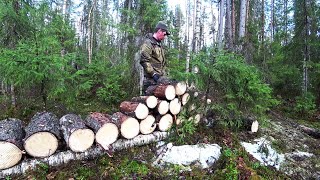 Заготовил дрова на осеннюю охоту /Весенняя охота 2022 / Фильм 3 (13 серия)