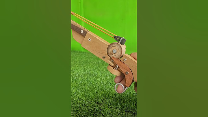 Handcraft a new mechanism wooden slingshot #woodscraft #woodworking #wood #woodart #diy #craft