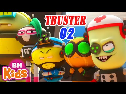  Xem Hoạt Hình Tiếng Anh - Robot Tbuster Ep 02 - Cartoons for Children | Học Tiếng Anh Qua Phim tại Xemloibaihat.com