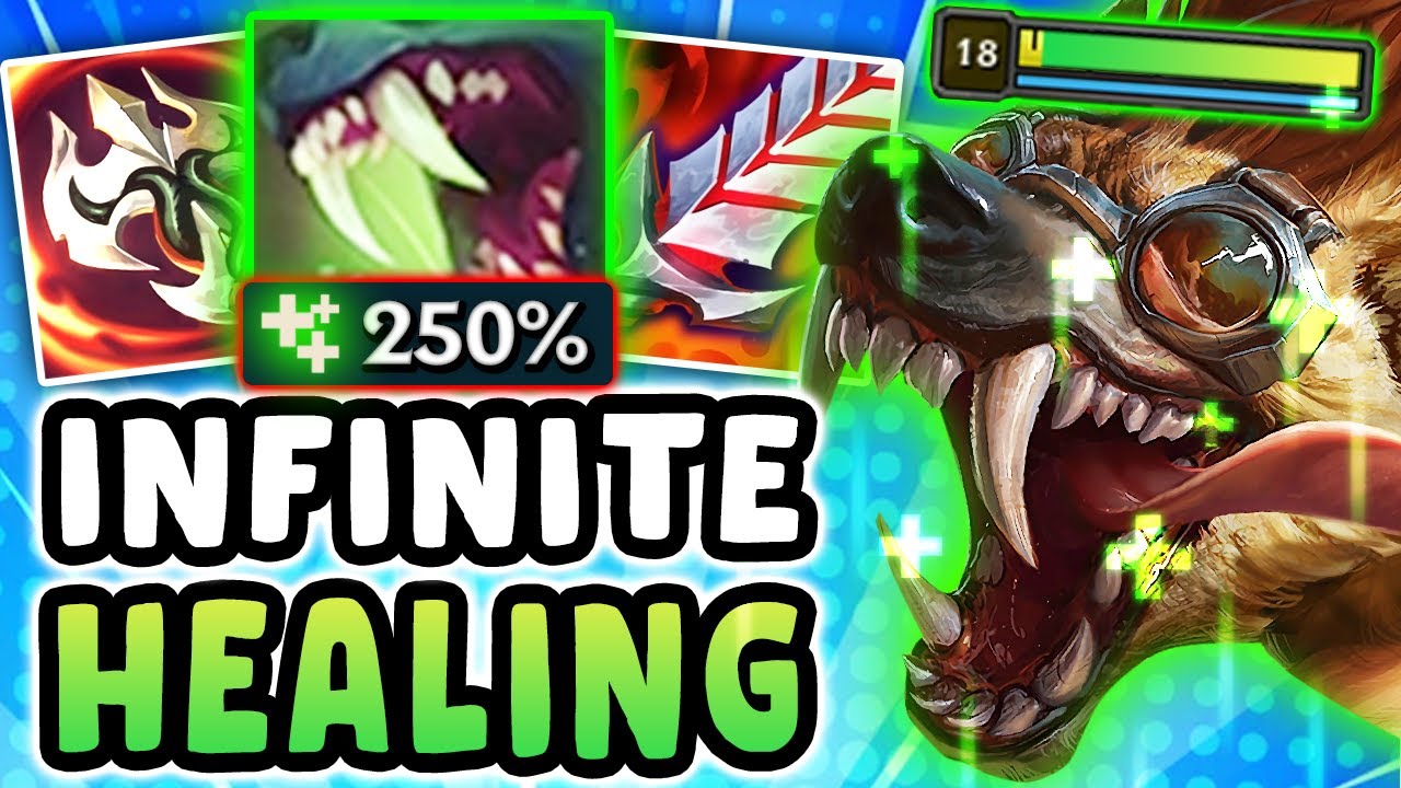 I built Every Lifesteal item on Warwick Jungle and it was insane... (250% LIFESTEAL = UNKILLABLE)