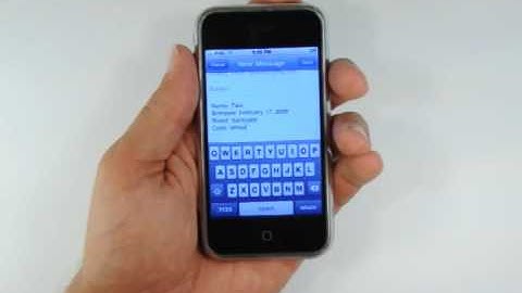 How to Copy and Paste on the iPhone [iPhone OS 3.0]