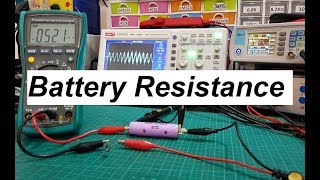 How to measure battery DC resistance / AC impedance