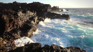 Morning Waves at Nakalele Point, West Maui, Hawaii