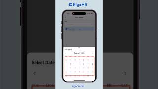 How to request missed punching in or out at work or correct attendance records । RigoHR Mobile App