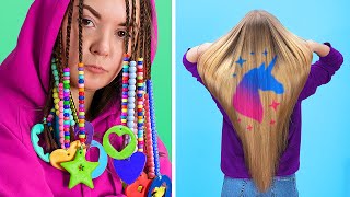 10 Cool Girly and Beauty Hacks / Amazing Hairstyles and Trends