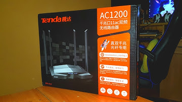 Tenda AC10 1200Mbp Wireless Wifi Router - Unbox & Review