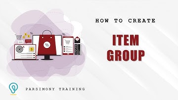 Learn How To Create An Item Group